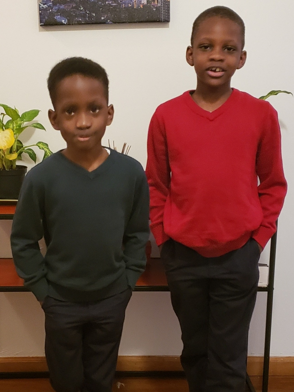 Photo of Joshua and Joel Vernon